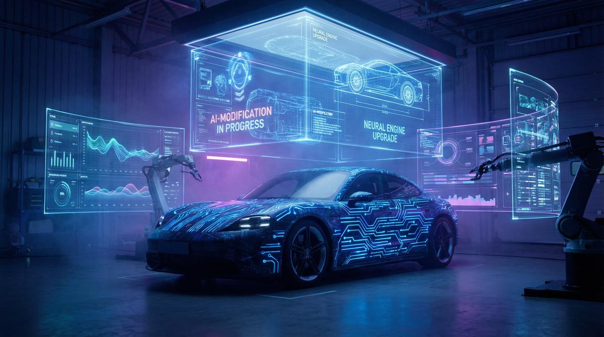 国产AI汽车改装视频技术